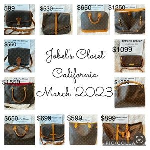 Authentic Louis Vuitton Monogram Collection